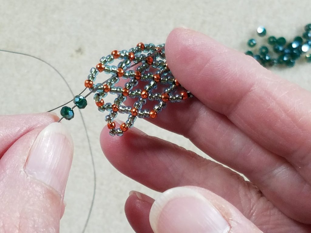 Bead Weaving 101 – Advanced Techniques – Embellished Flat Netting – The ...